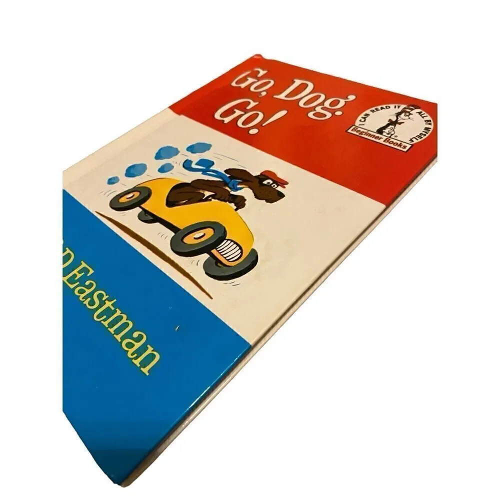 Go Dog Go By Dr Seuss Childrens Hardcover Book Bedtime Kids Classic